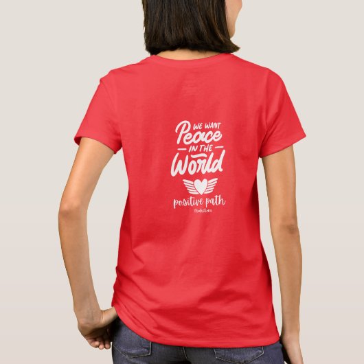 T-SHIRT DE PAIX (Dos)