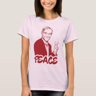 T-shirt de paix de Ron Paul
