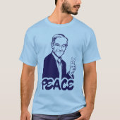 T-shirt de paix de Ron Paul (Devant)