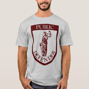 T-shirt de palladium - rouge foncé sur le gris