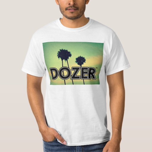 T-shirt de palmiers de Dozer™ (Devant)