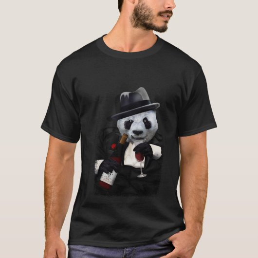 T-shirt de panda de Mafia (Devant)