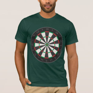 T-shirt de panneau de dards