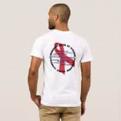 T-shirt de panneaux et de symptômes (Dos entier)