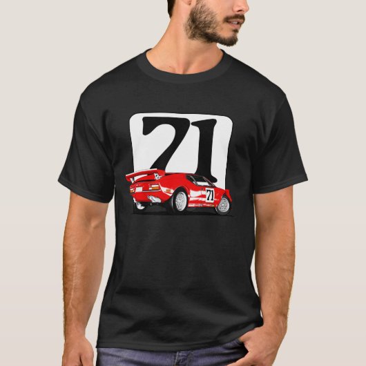 T-shirt de pantera de Detomaso (Devant)