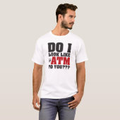 T-shirt de papa d'atmosphère (Devant entier)