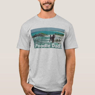 T-shirt de papa de caniche