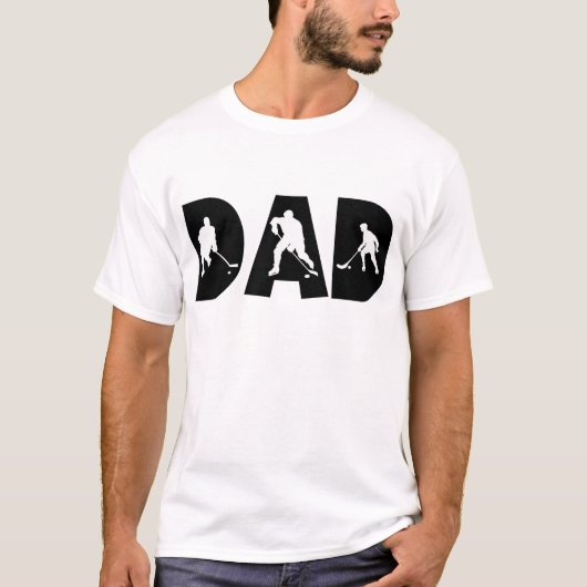 T-shirt de papa d'hockey (Devant)