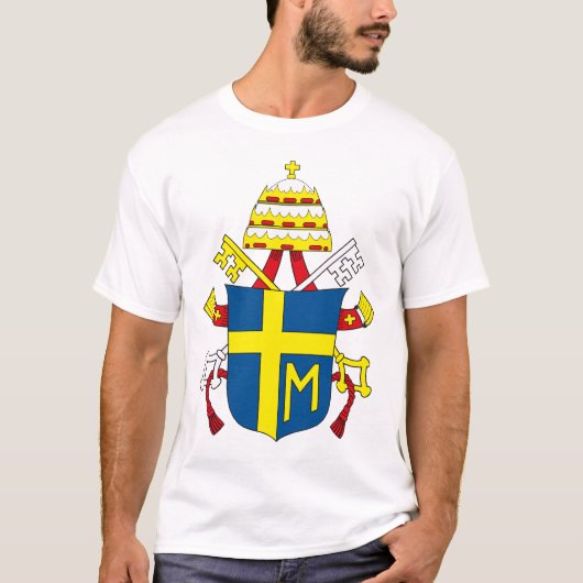 T-shirt de Pape Jean Paul II (Devant)
