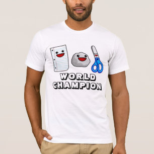 T-shirt de papier délicieux de champion du monde