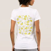 T-shirt de papier peint de banane (Dos)
