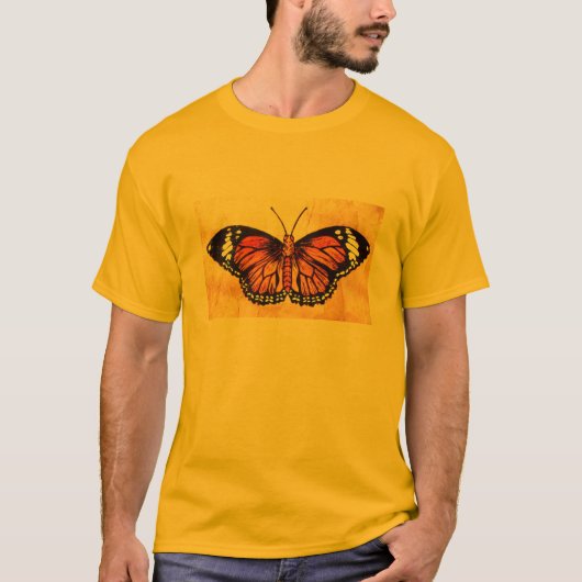 T-shirt de papillon (Devant)