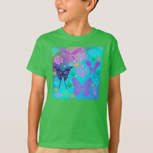T-shirt de papillon