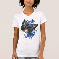 T-shirt de papillon - T-shirt de papillon de dames