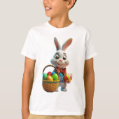 T-shirt de Pâques amusant pour les enfants (Devant)