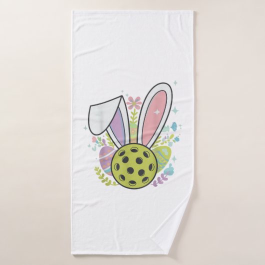 T-Shirt de Pâques Pickleball (Serviette de bain)