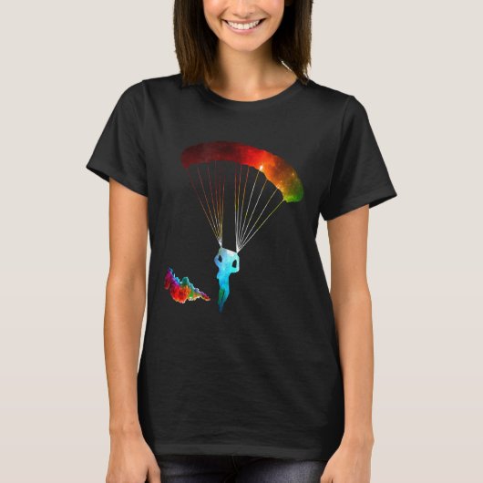 T-shirt de parachutisme cool pour idée de parachut (Devant)