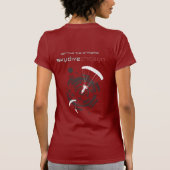 - T-shirt de parachutisme - Skydive Chicago - (Dos)