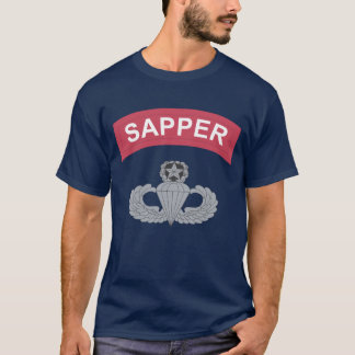 T-shirt de parachutiste de maître d'étiquette de