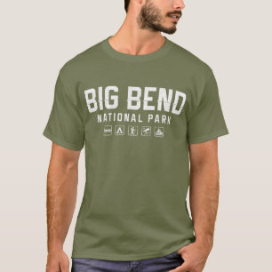 T-shirt de parc national de grande courbure (le