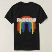 T-shirt de Parcels rainbow theme (Design devant)