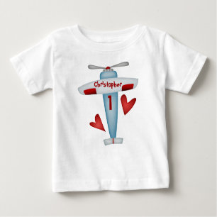 T-shirt de partie d'avion