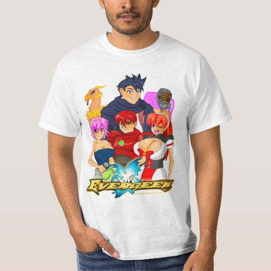 T-shirt de partie de fonte d'Evergeek (Devant)