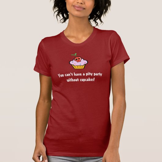 T-shirt de partie de petit gâteau (Devant)