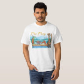 T-shirt de partie de pilier (Devant entier)