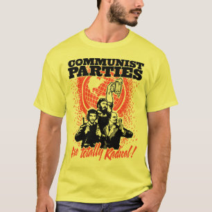 T-shirt de partis communistes
