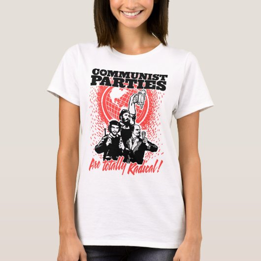 T-shirt de partis communistes (Devant)