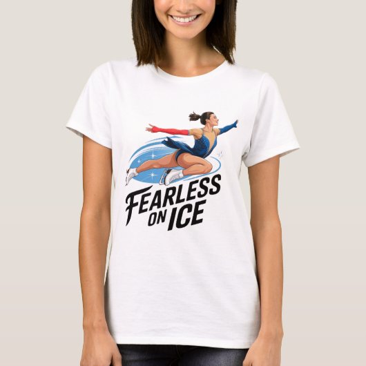T-Shirt de patinage artistique inspiré d'Alysa Liu (Devant)