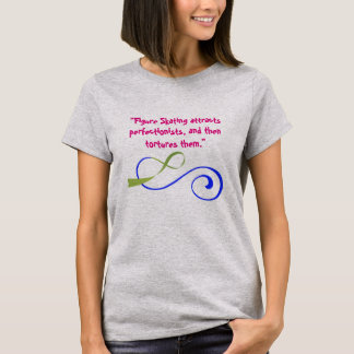 T-shirt de patineurs artistiques