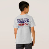 T-shirt de patriote de Lil (Dos entier)