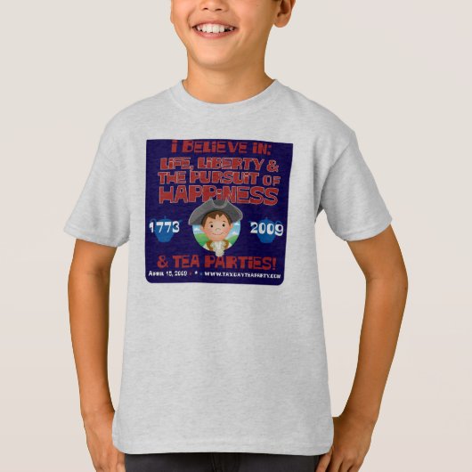T-shirt de patriote de Lil (Devant)