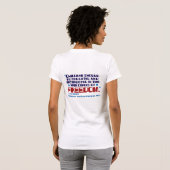 T-shirt de patriote de Lil (Dos entier)