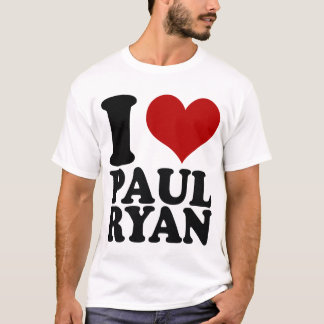 T-shirt de Paul Ryan du coeur I