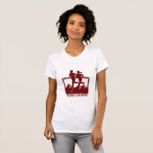 T-shirt de pays croisé (Devant entier)