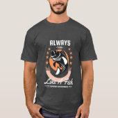 T-shirt de pêche (Devant)