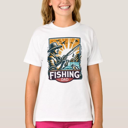 T-shirt de pêche (Devant)