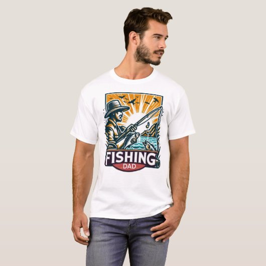 T-shirt de pêche (Devant entier)