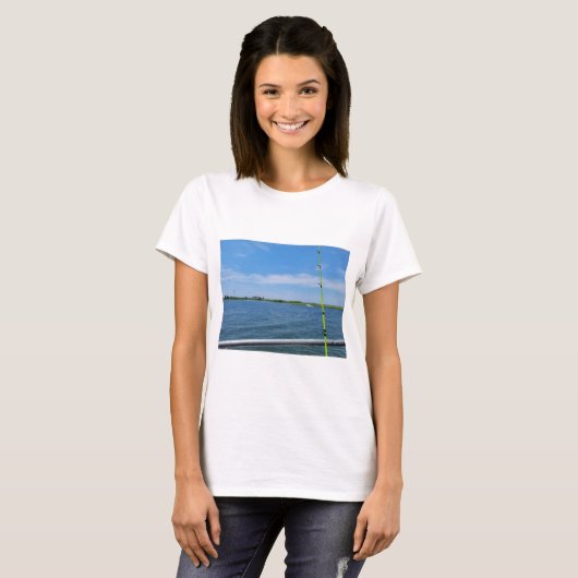 T-shirt de pêche à la voile (Devant entier)