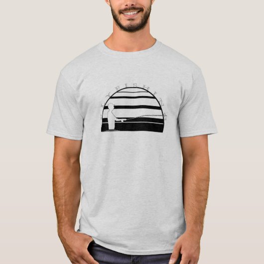 T-SHIRT DE PÊCHE DE MOUCHE (Devant)