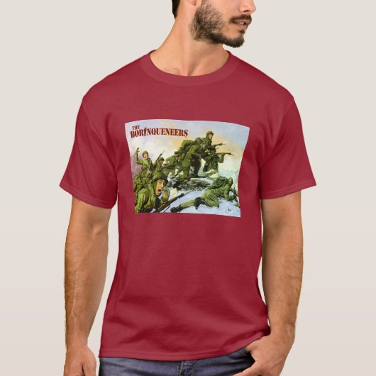 T-shirt de peinture de Borinqueneers (Devant)