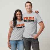 T-shirt "de penseur libre" (Unisexe)