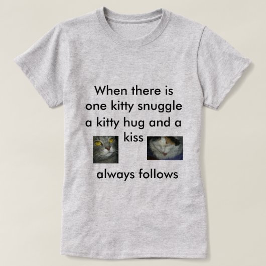 T-shirt de pétales et de plume (Design devant)