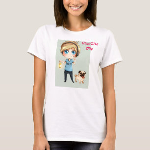 T-shirt de PewDiePie d'Anime