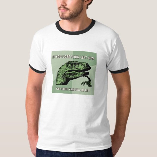 T-shirt de Philosoraptor (Devant)