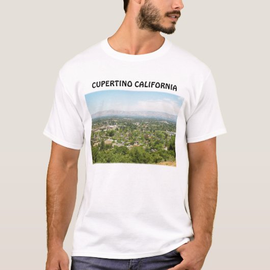 T-shirt de photo de Cupertino la Californie (Devant)