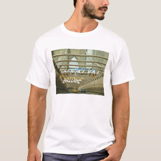 T-shirt de photo de pont de Brooklyn